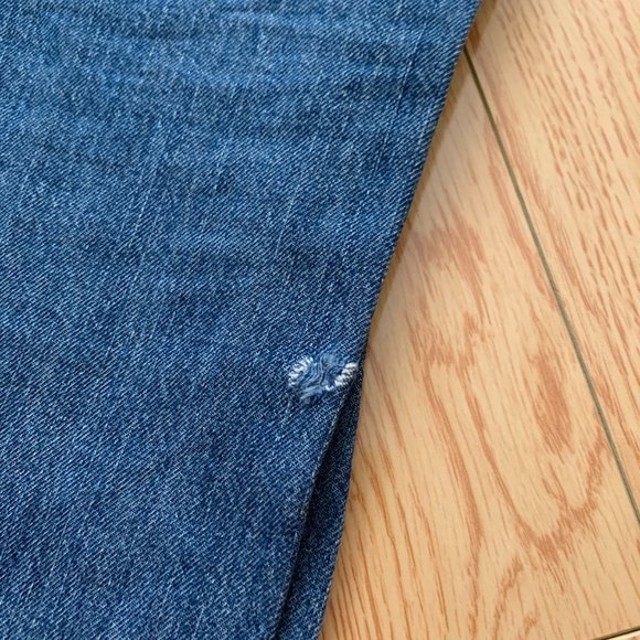 Boys Straight Leg Slim Fit Jeans Black Blue Denim Levi's - Picture 8 of 10